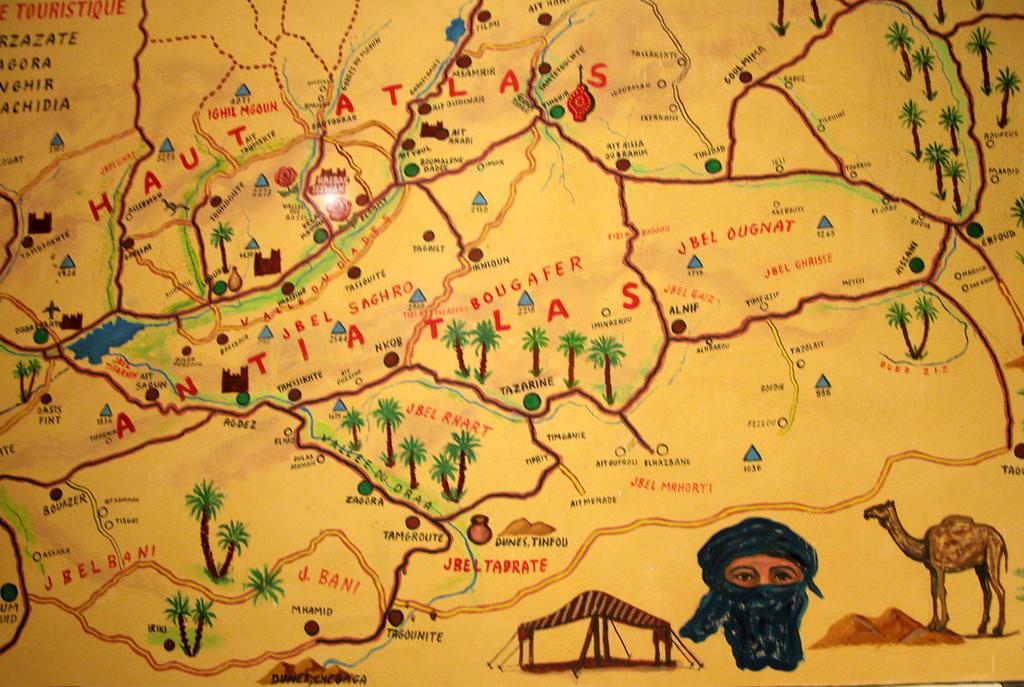 Kasbah Iswan Panzió Kelaat-M'Gouna Kültér fotó